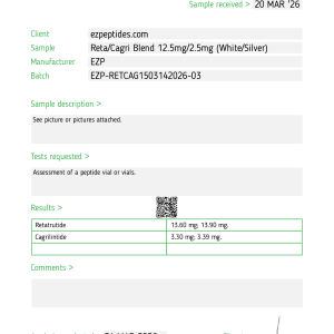 EZP-3P/EZP-CG Blend – 12.5mg/2.5mg - Image 2