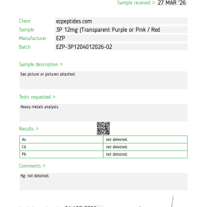 EZP-3P 12mg – (10 vials/Kit) - Image 5