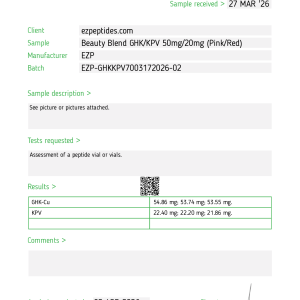 Beauty Blend (GHK-cu/KPV) 50mg/20mg - Image 2
