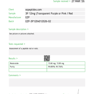 EZP-3P 12mg – (10 vials/Kit) - Image 2