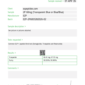 EZP-2P 60mg – (10 vials/Kit) - Image 2