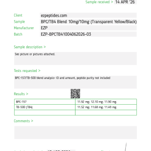 BPC-157 / TB4 Blend 10mg/10mg - Image 2