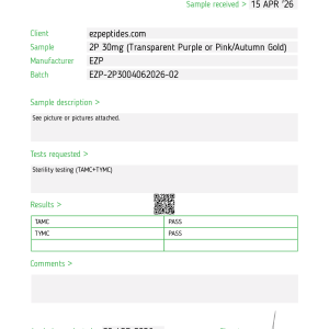 EZP-2P 30mg – (10 vials/Kit) - Image 4