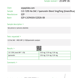CJC-no DAC / Ipamorelin Blend 5mg/5mg - Image 2
