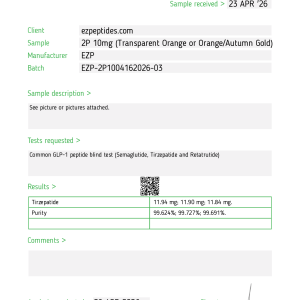 EZP-2P 10mg (10 vials/Kit) - Image 2