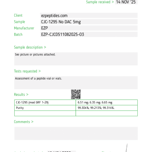 CJC-1295 No DAC 5mg - Image 3