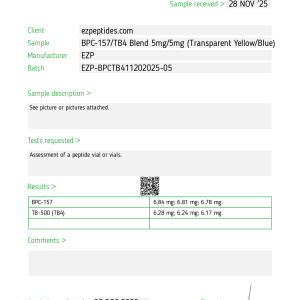 BPC-157 / TB4 Blend 5mg/5mg - Image 2