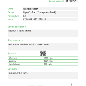 LIPO-C with B12 10ml - Image 2